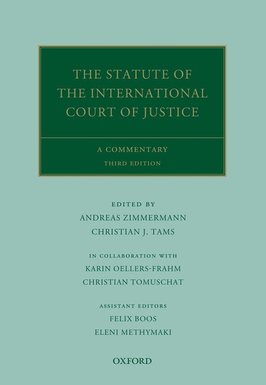 The Statute of the International Court of Justice: A Commentary (3rd Edition) - Epub + Converted Pdf